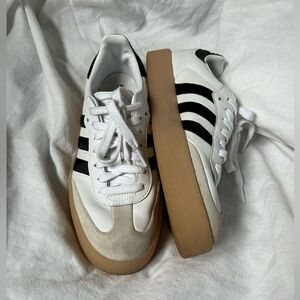 ADIDAS Platform Sambas Size women’s 8